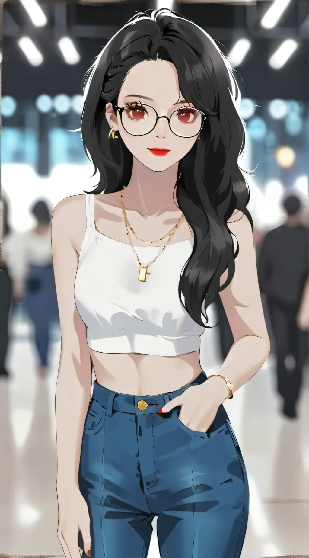 ai character: lina dti background