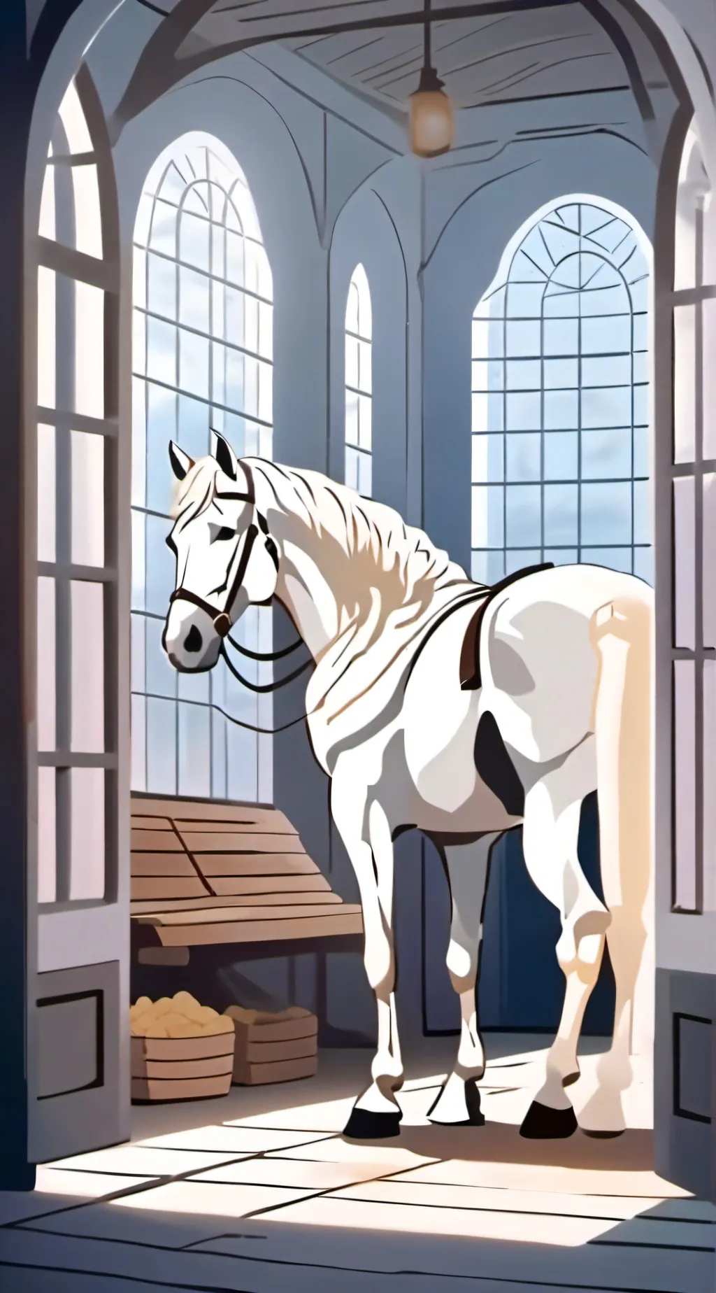 ai character: Riding Stables! background