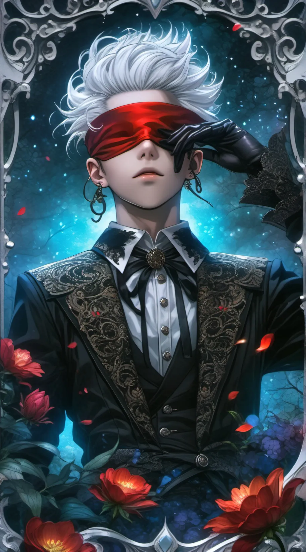 ai character: gojo background