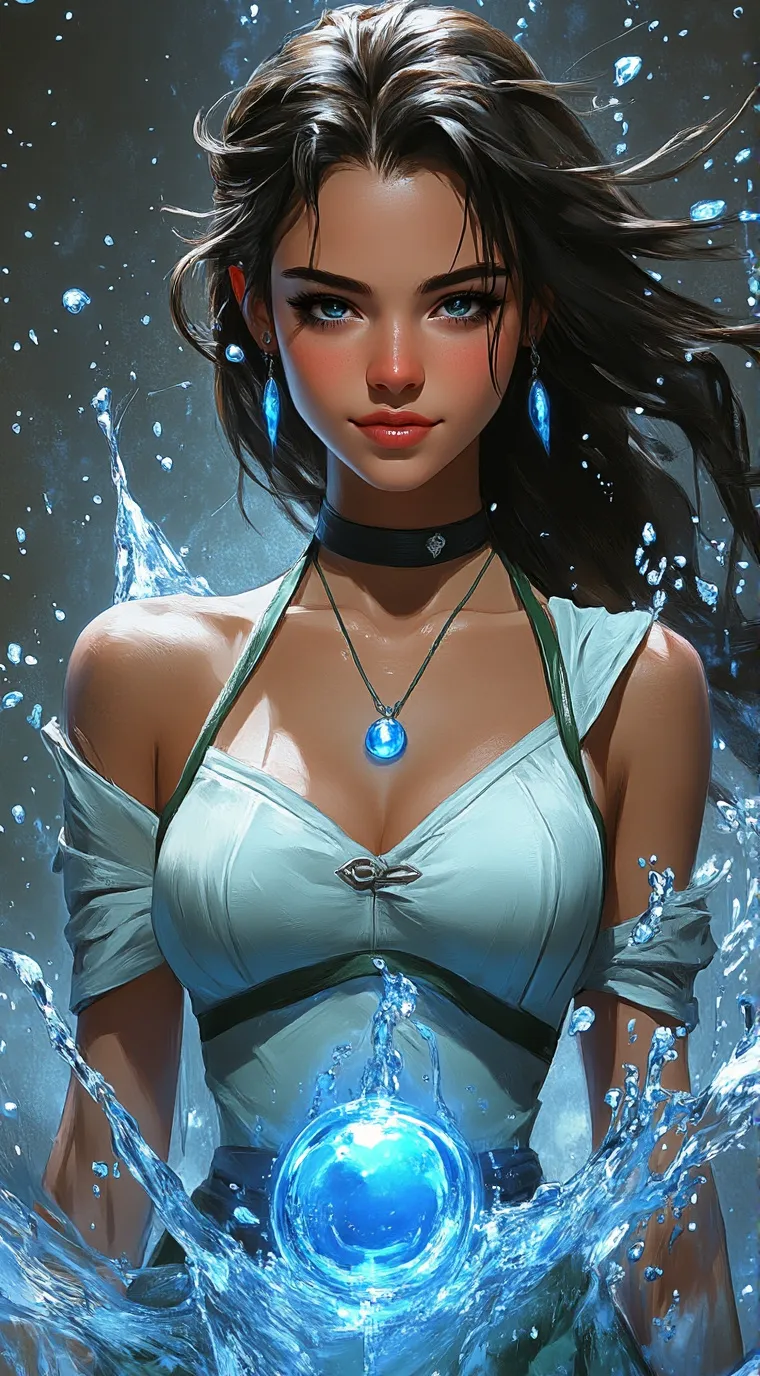 ai character: katara background