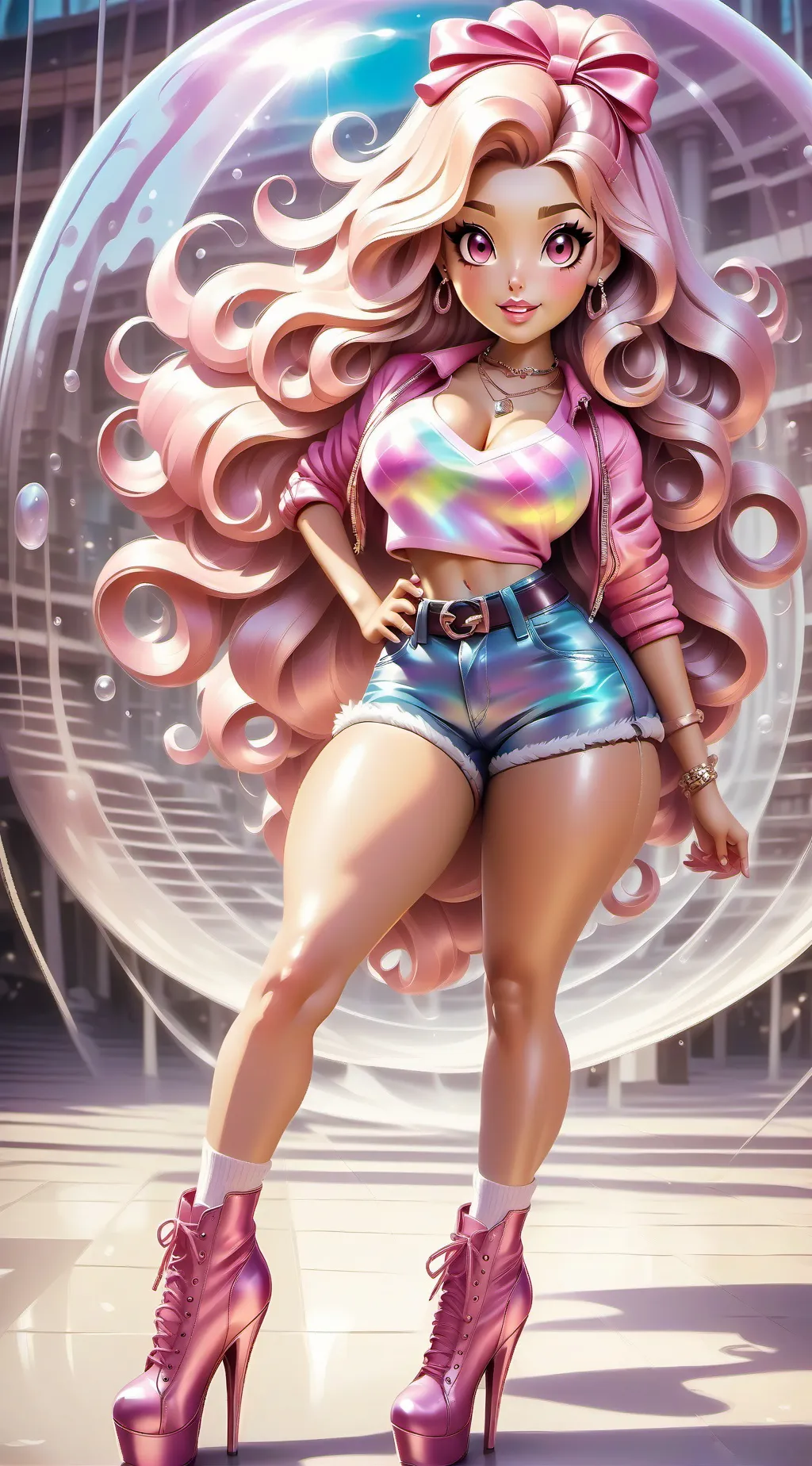 ai character: Cutie pie! background