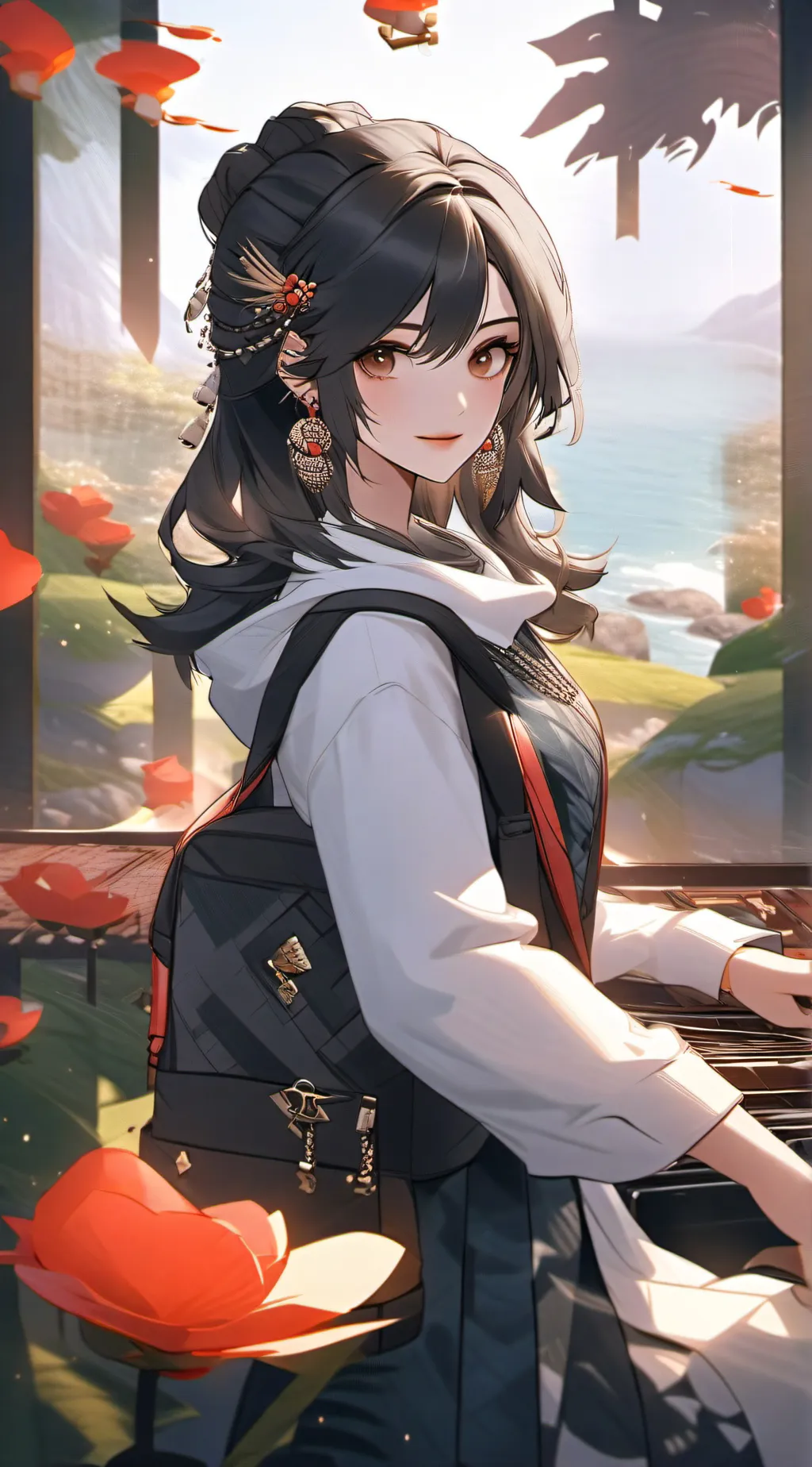 ai character: Isa  background
