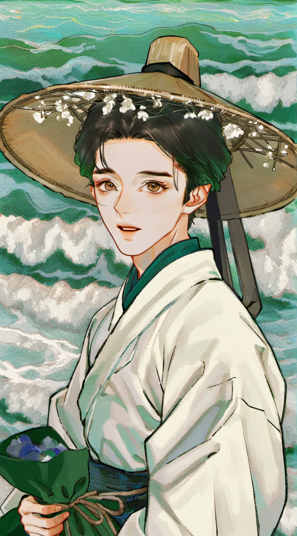 ai character: seung  background