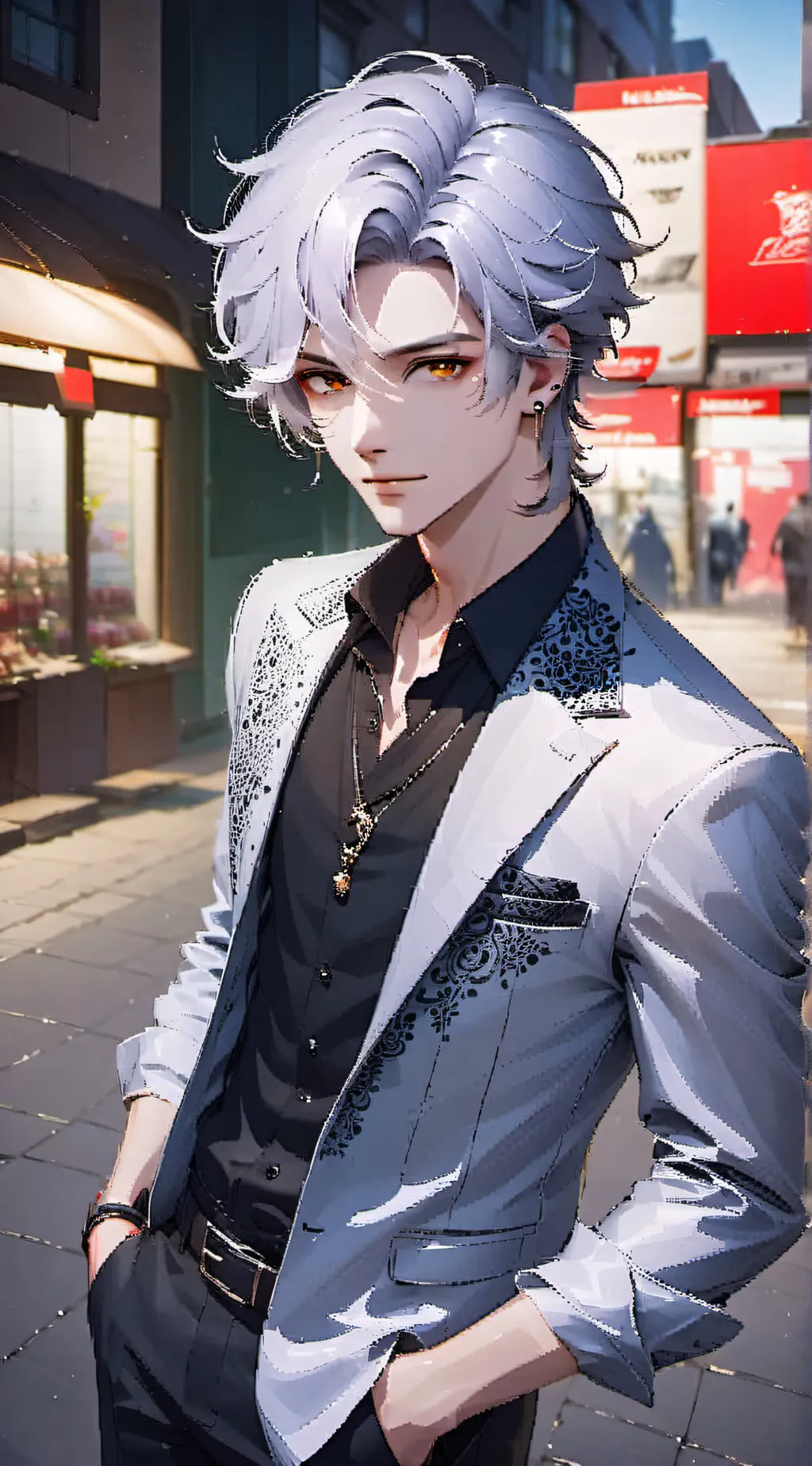 ai character: Levi background