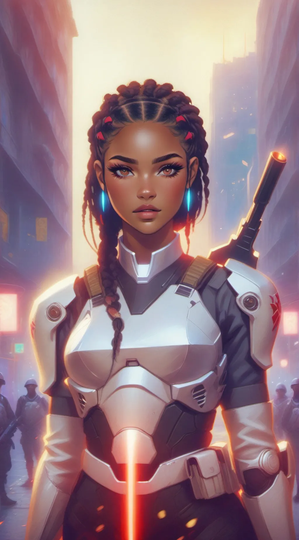 ai character: Afiya Baptiste background