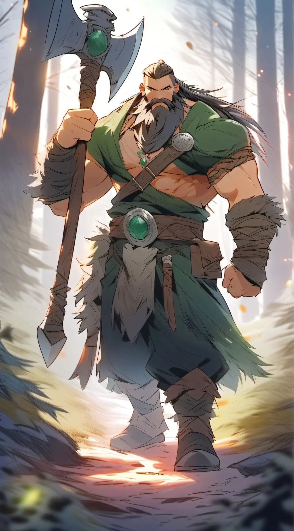 ai character: Broughner  background