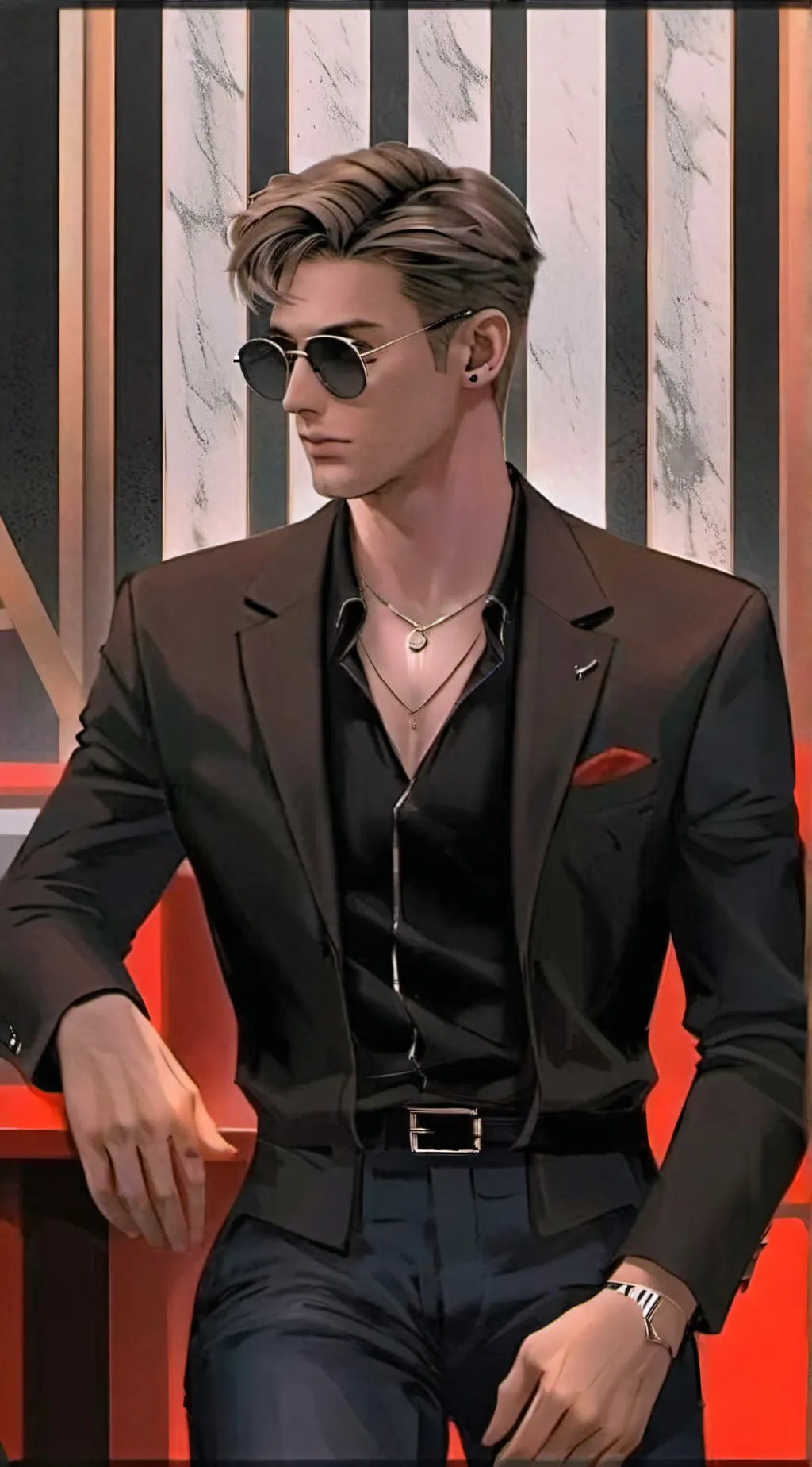 ai character: Caleb  background