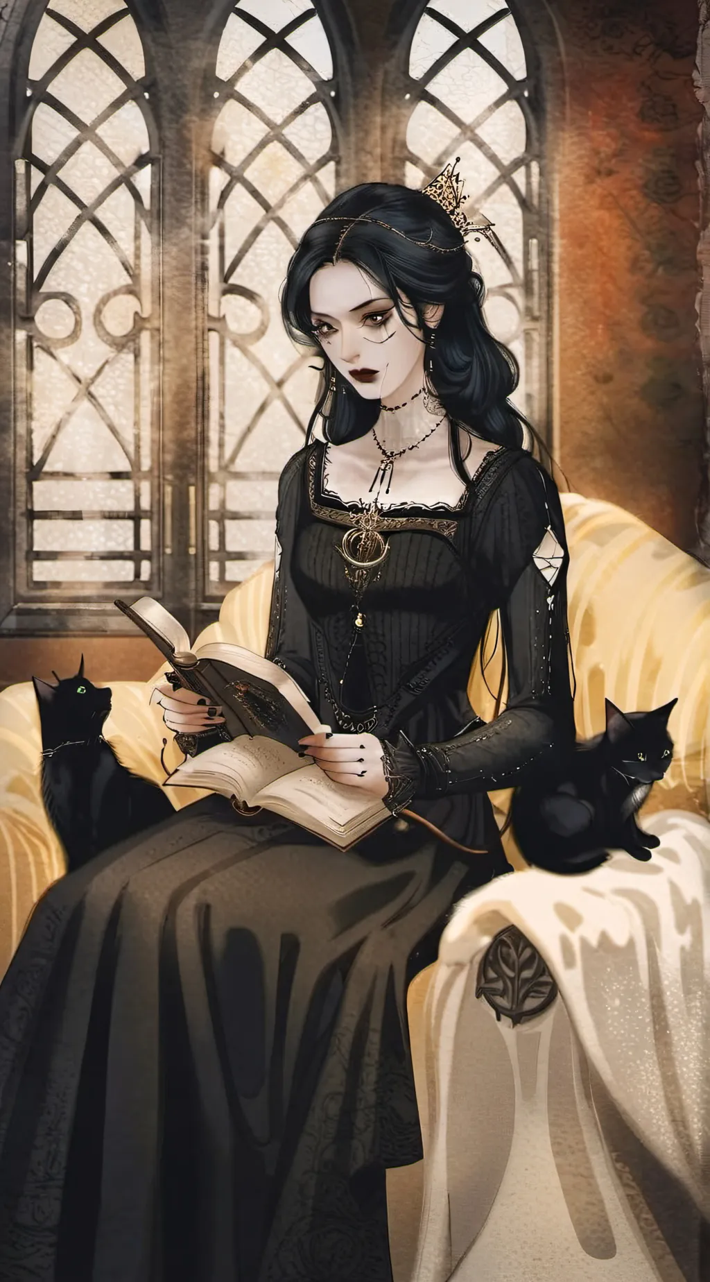 ai character: Aurelia background