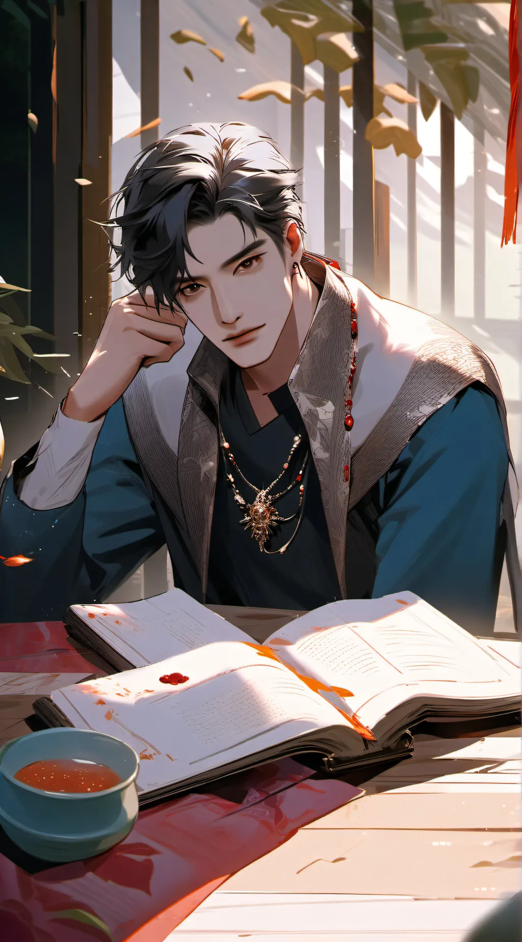 ai character: Jackson  background