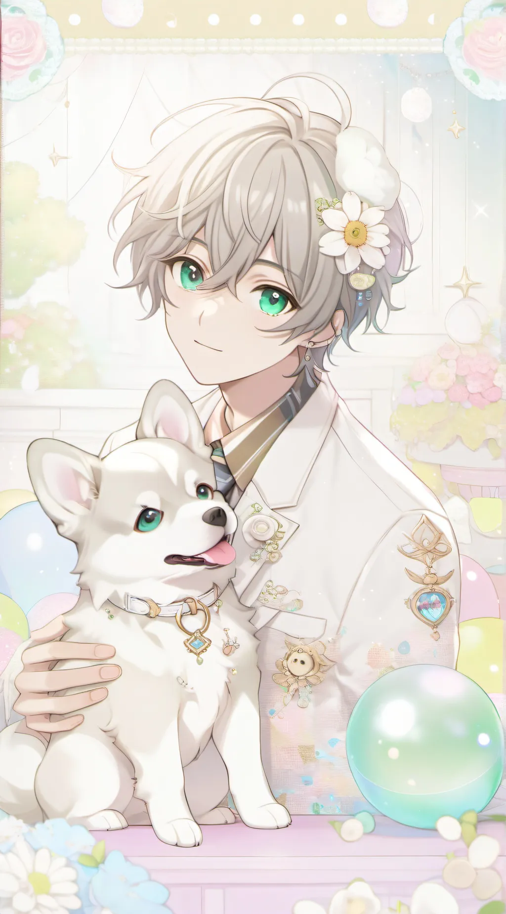ai character: 💀yåko💗 background