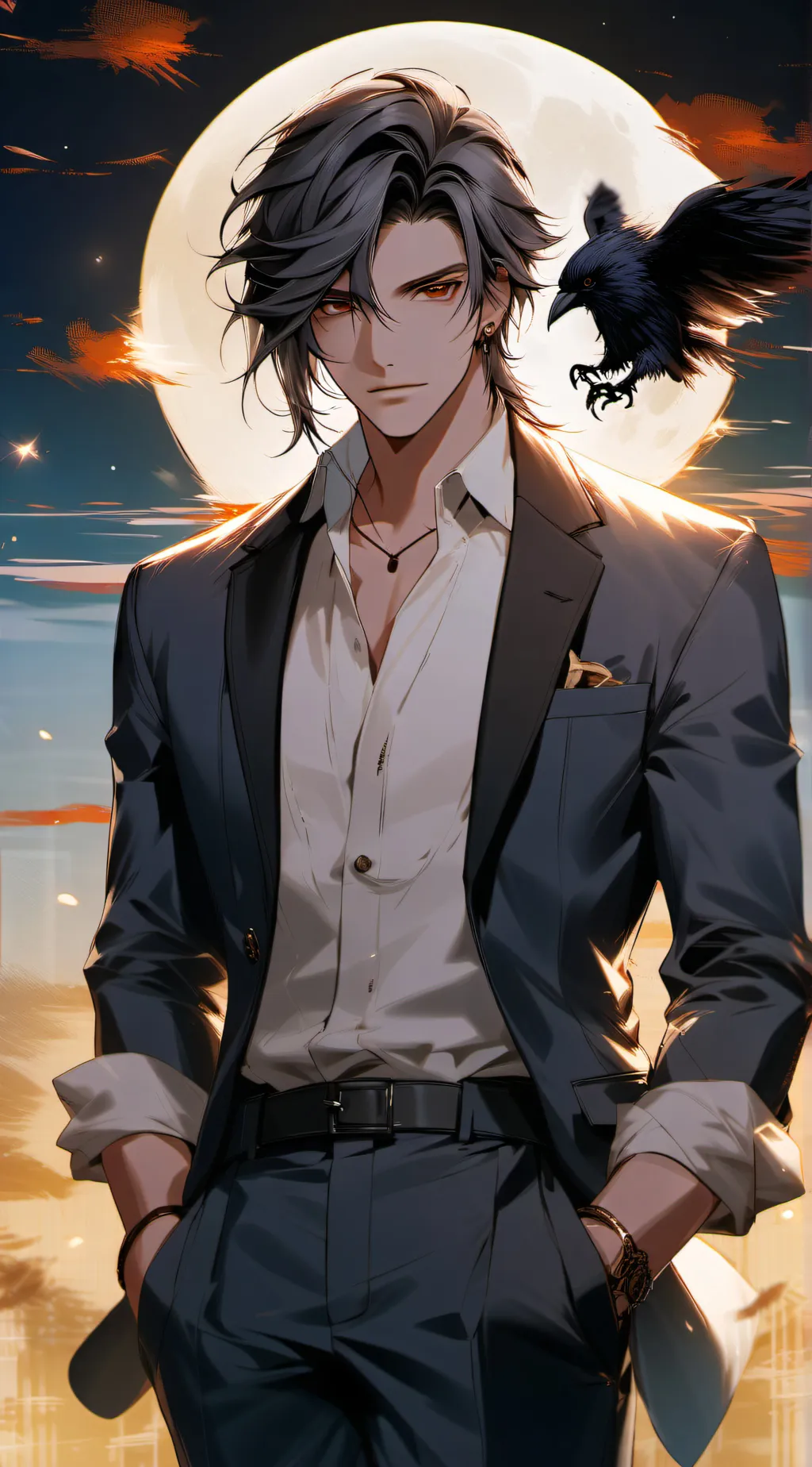 ai character: Aaron background