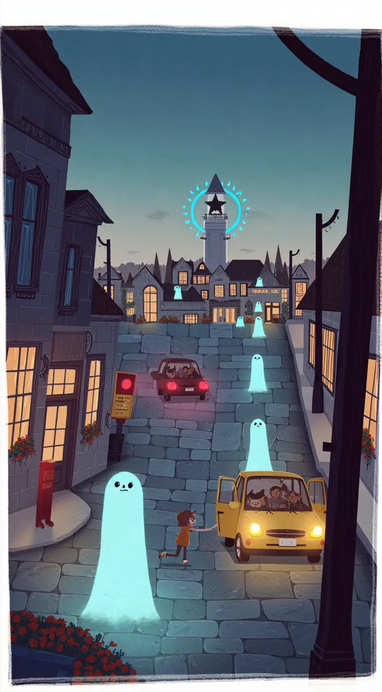 ai character: GHOSTS background