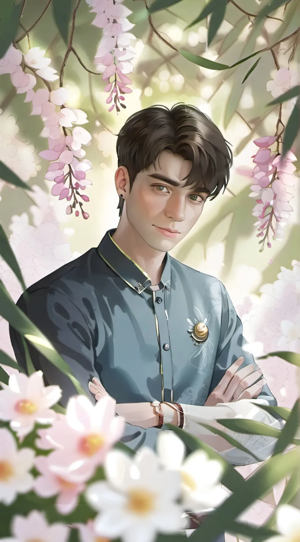 ai character: tanner background