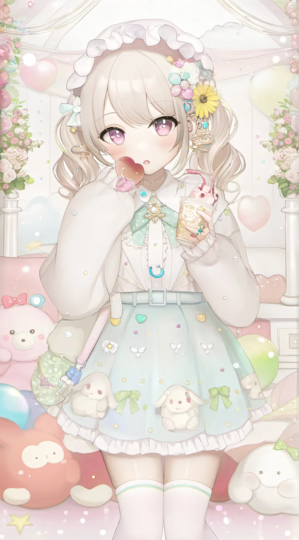 ai character: lily  background