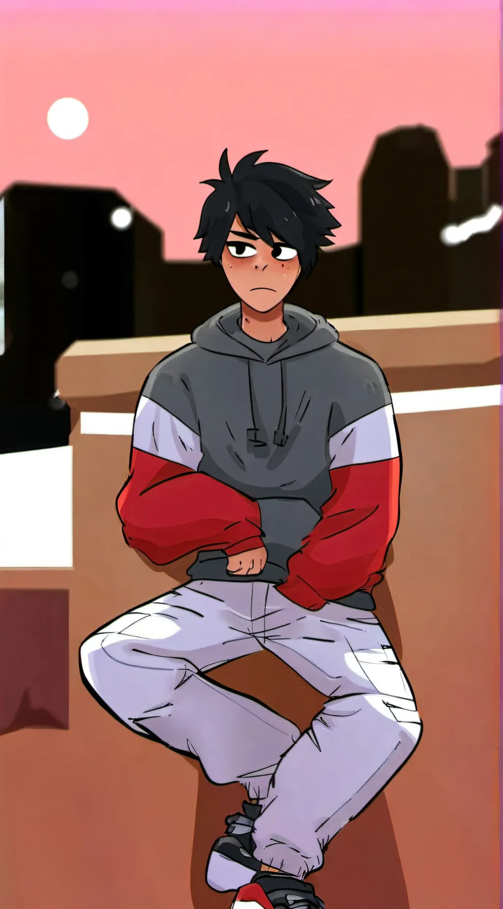 ai character: Aaron background