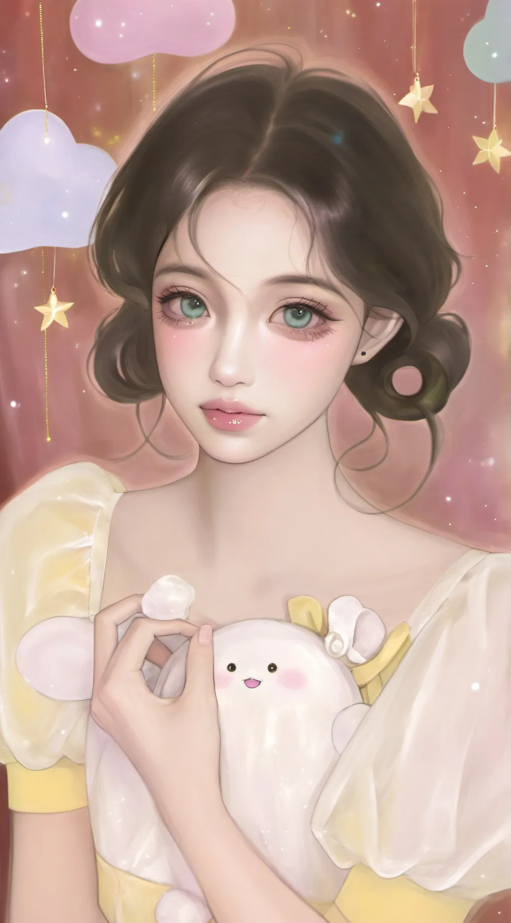 ai character: Braces  background