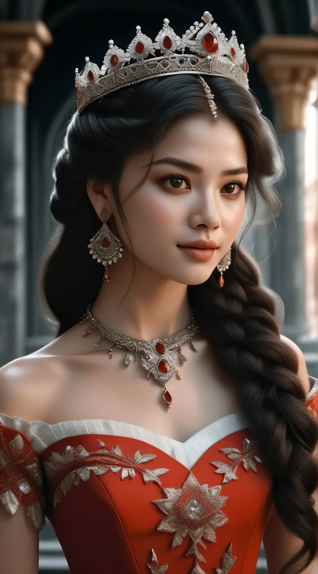 ai character: Niani  background