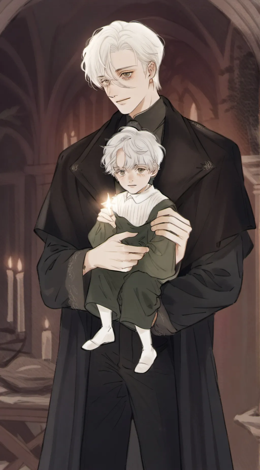 ai character: Scorpius, Malfoy background