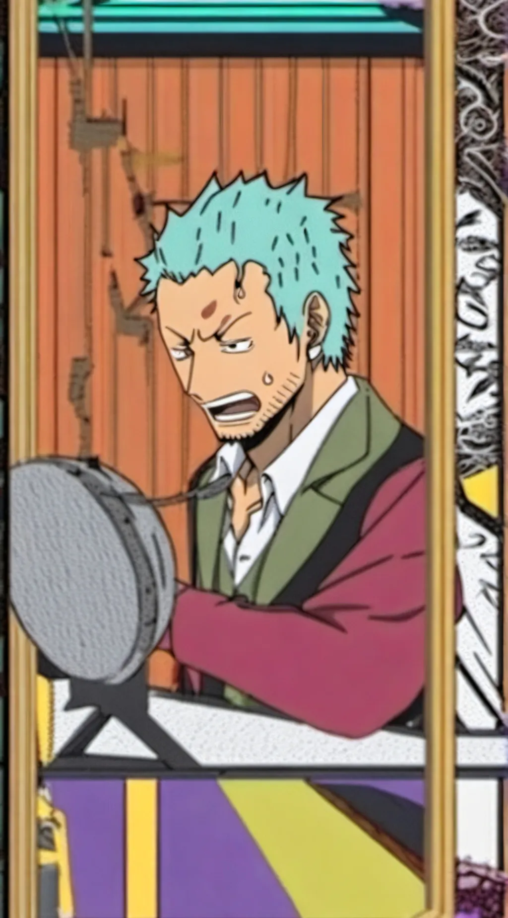 ai character: Zoro hates you  background