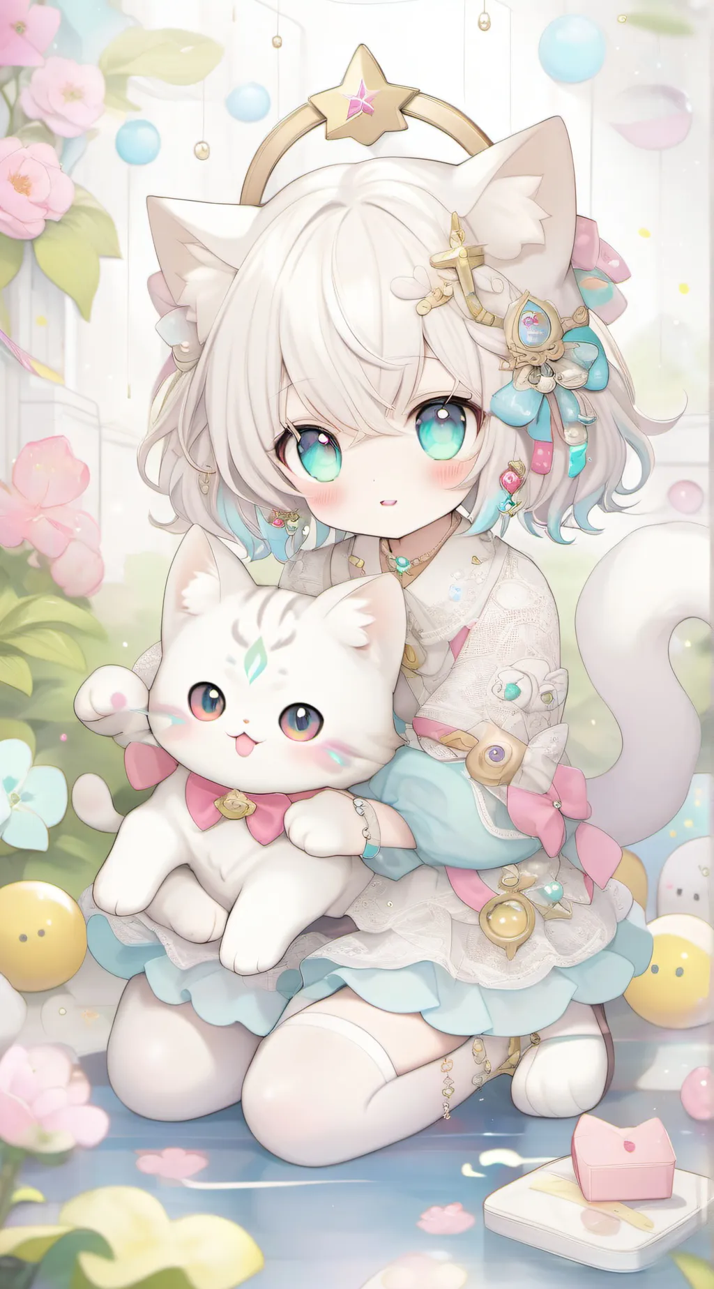 ai character: ? background