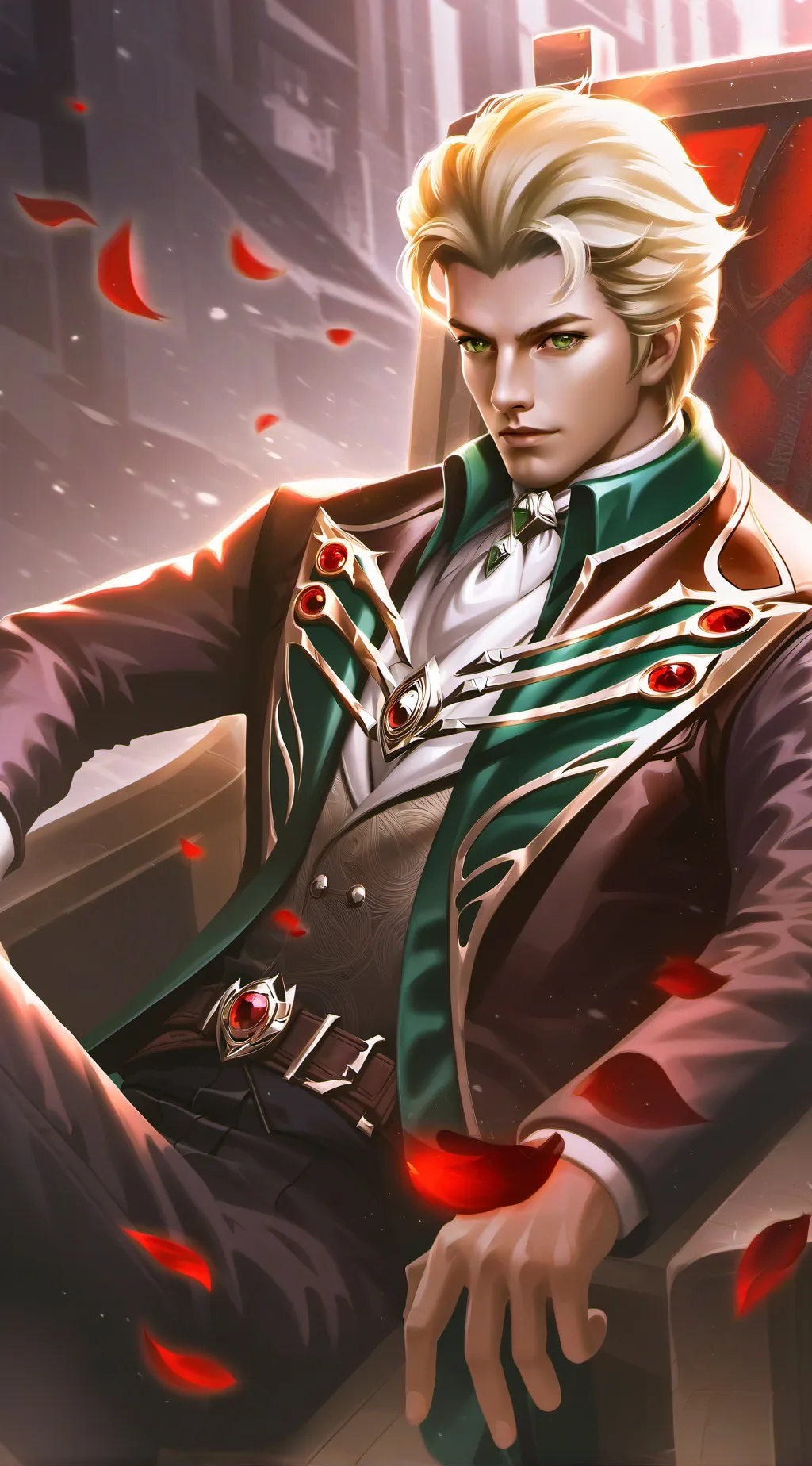 ai character: yano  background