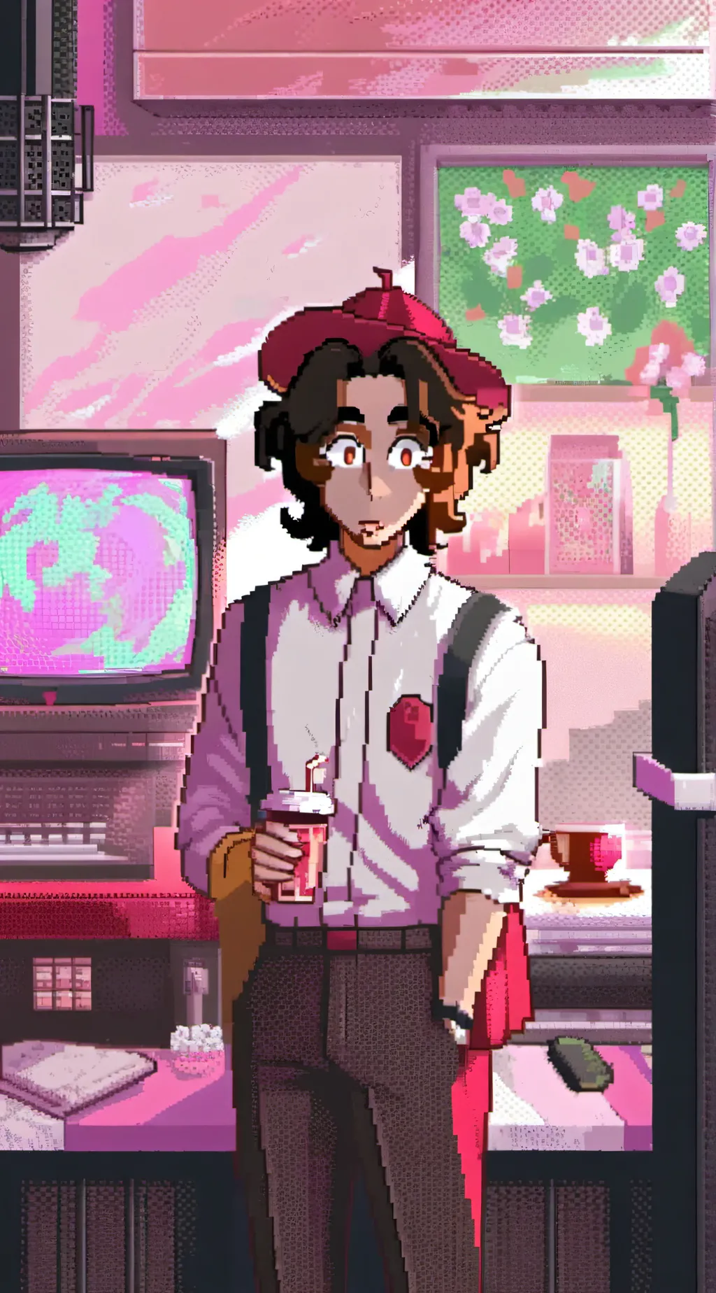 ai character: Adrien Dandre background