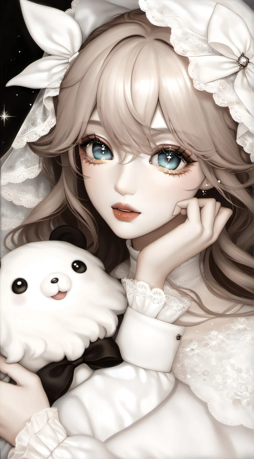 ai character: Miranda  background