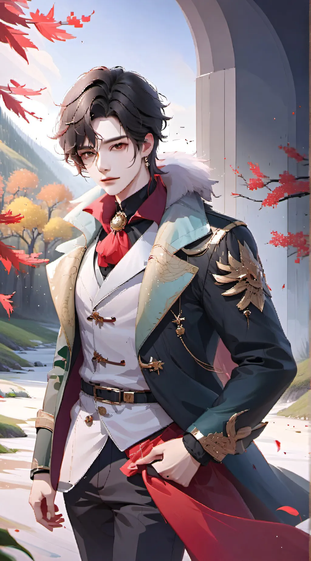 ai character: axel background