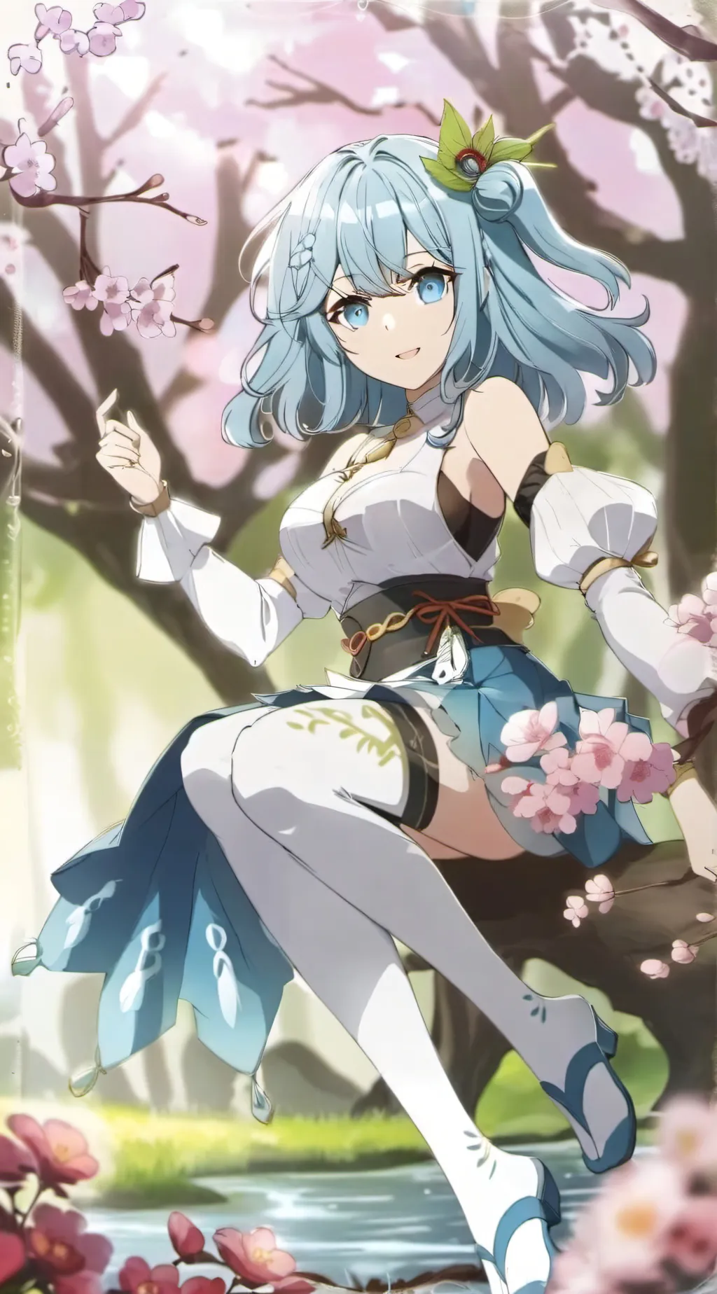ai character: Cristale background