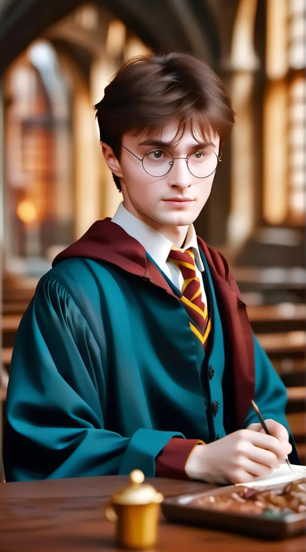 ai character: Harry Potter background