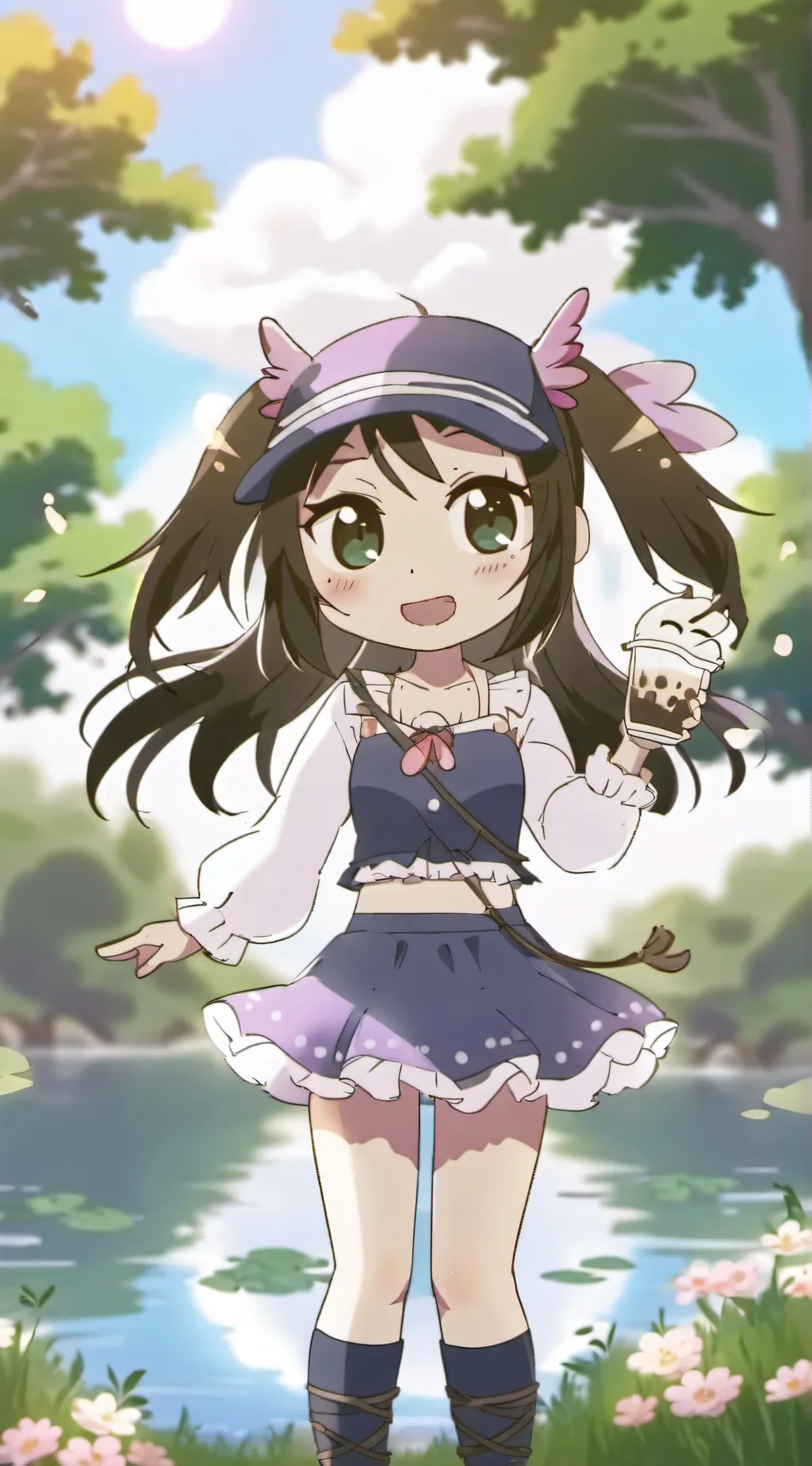 ai character: Lilly background