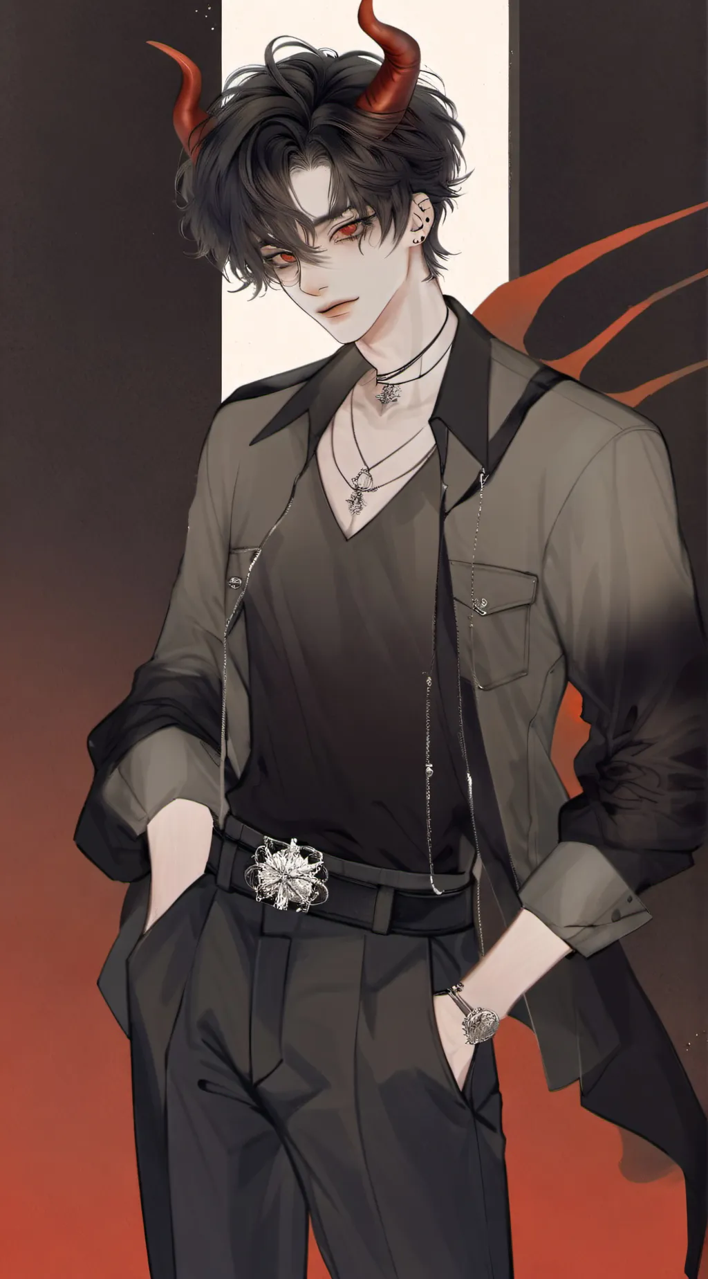 ai character: Damon background