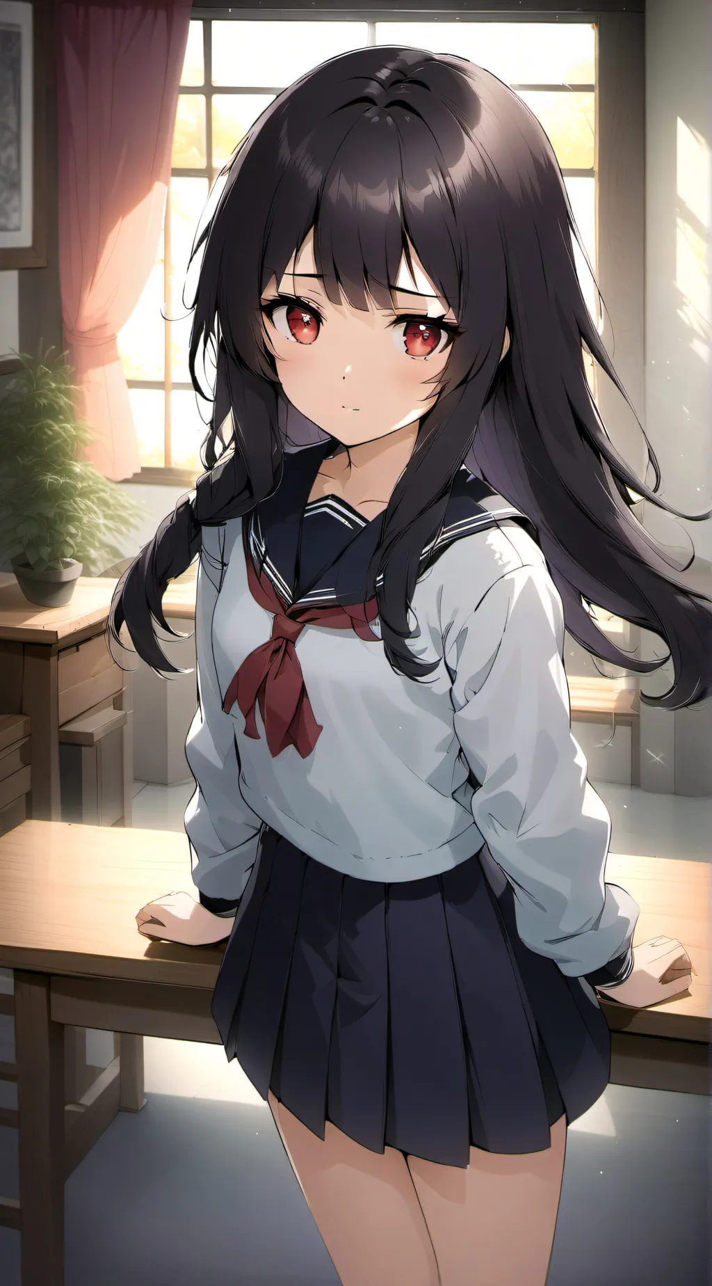 ai character: Akie background
