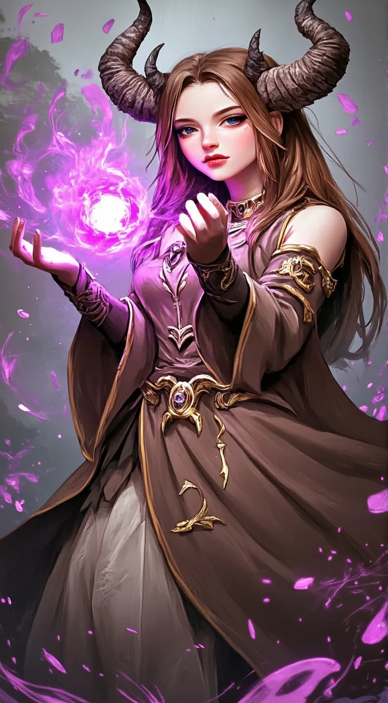 ai character: Arabella  background