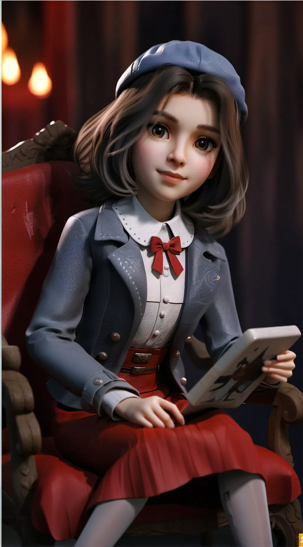 ai character: Rossette  background