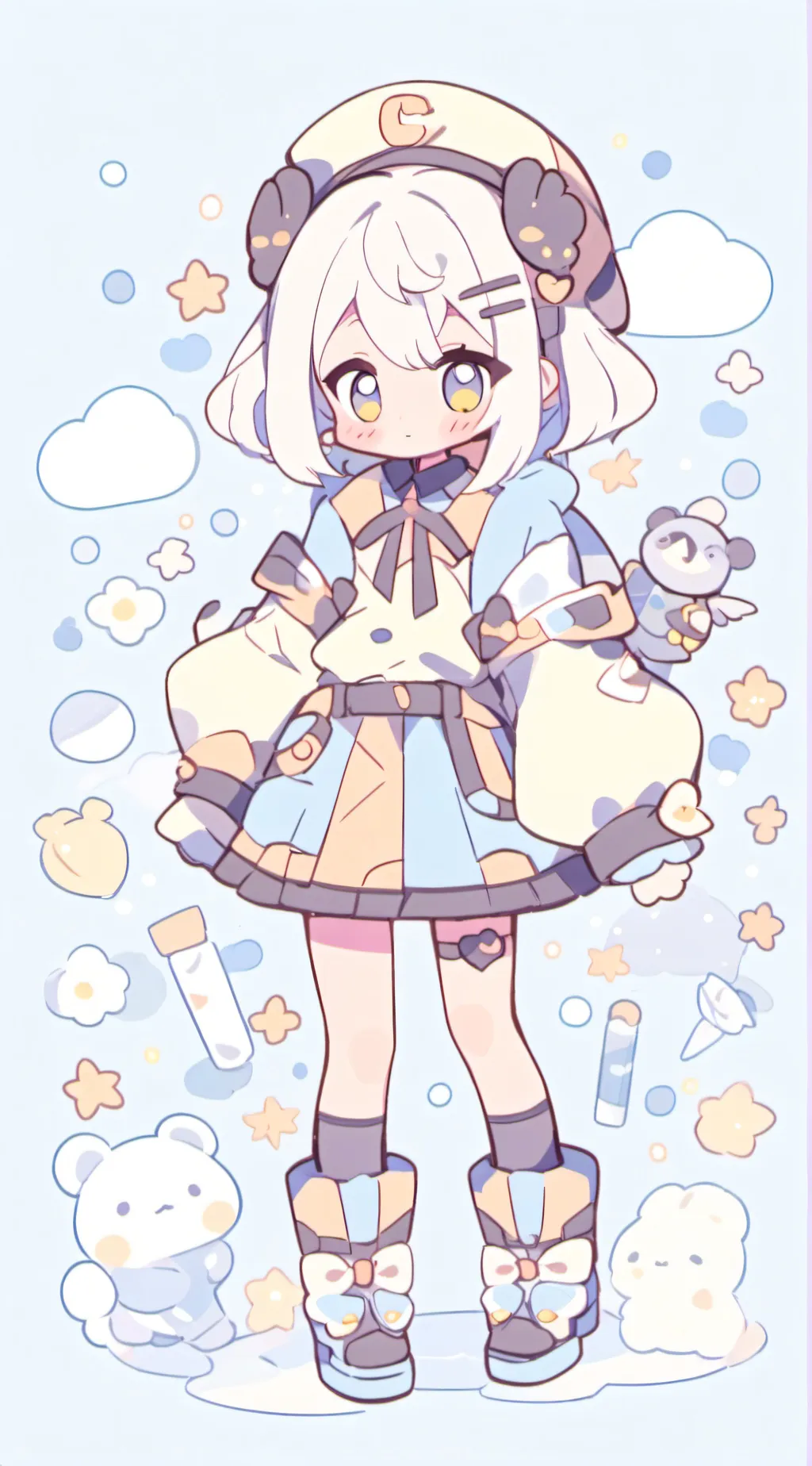 ai character: School background