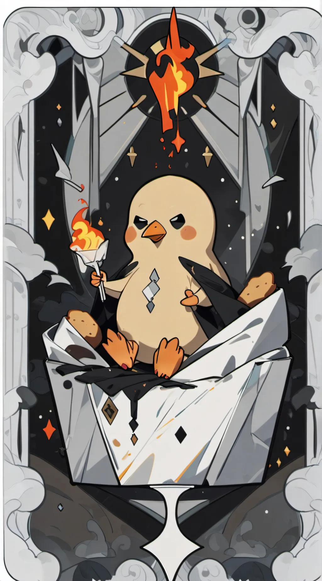 ai character: necro worms background