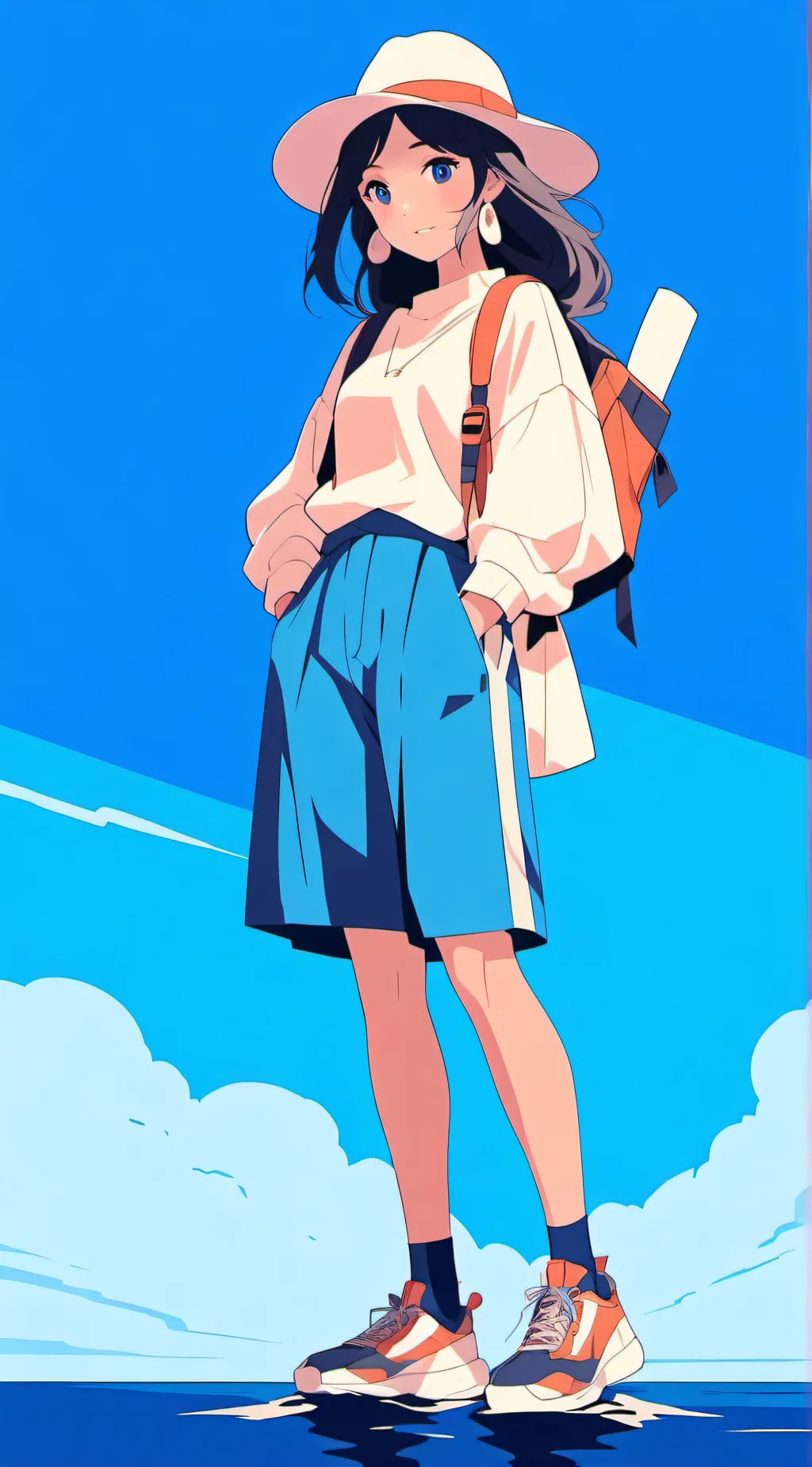 ai character: oldersispranksyou background
