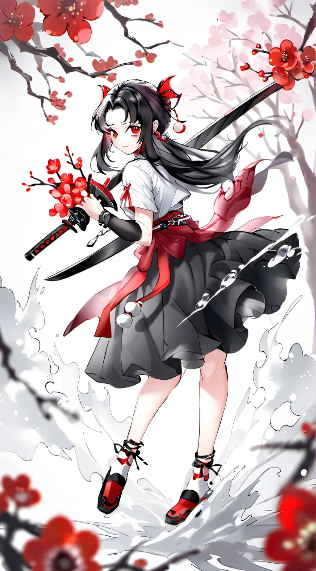 ai character: demon slayer background