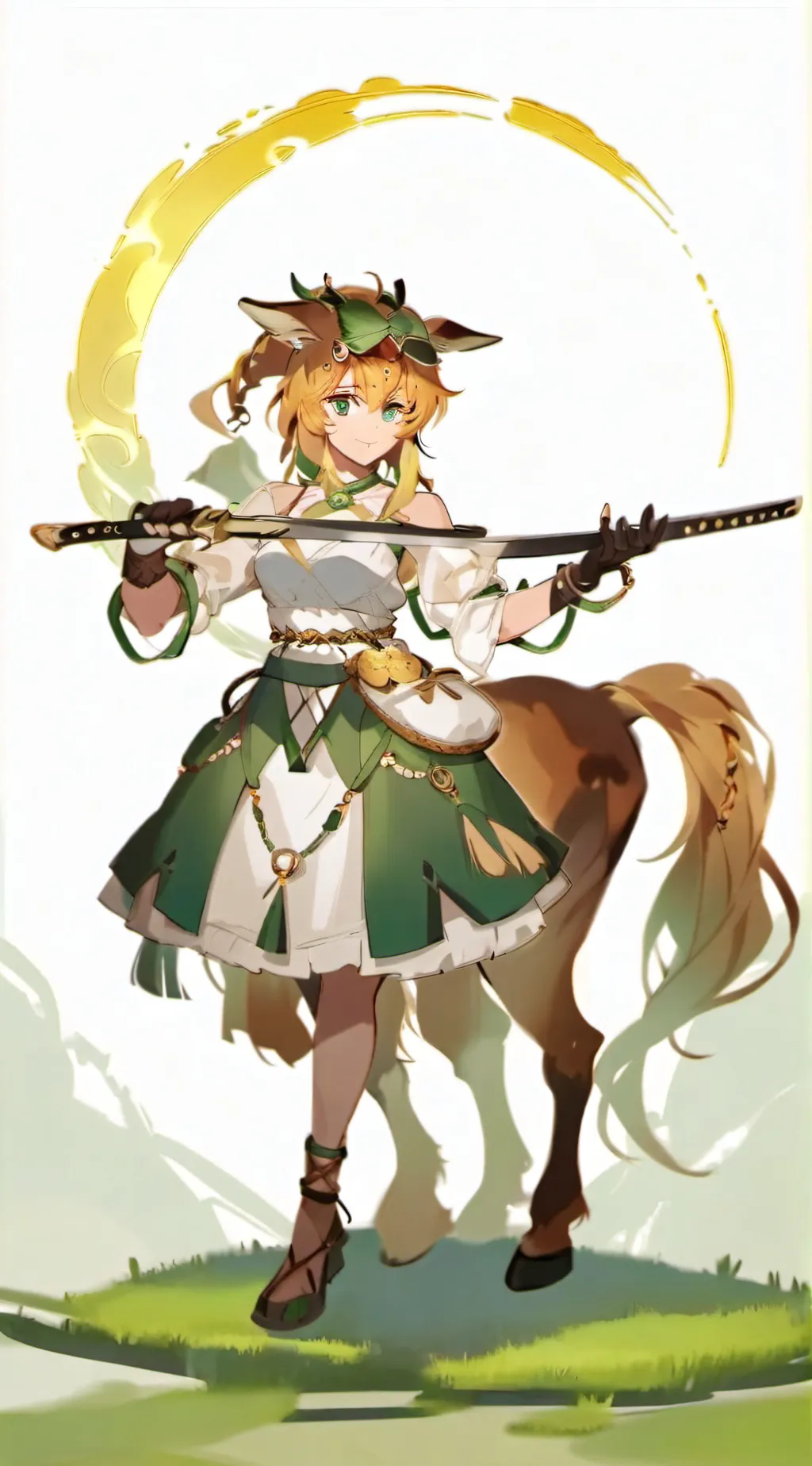 ai character: Hikari la Centauro background