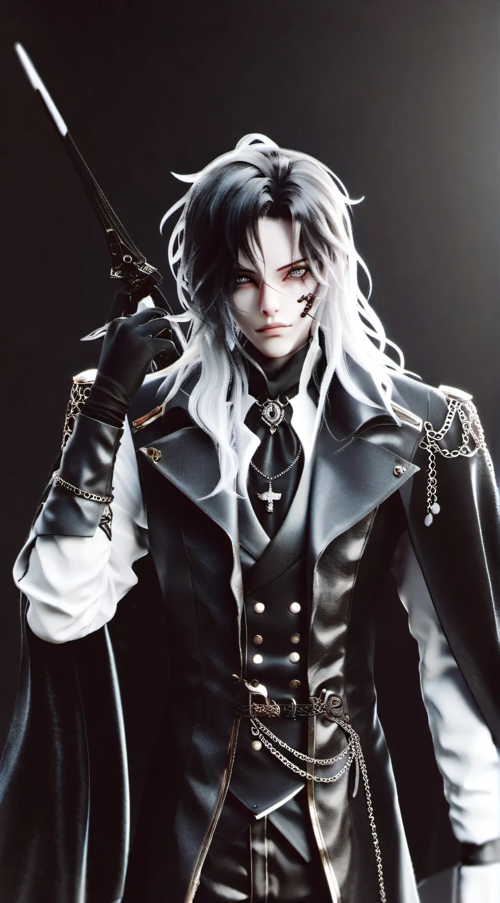ai character: Wrench background