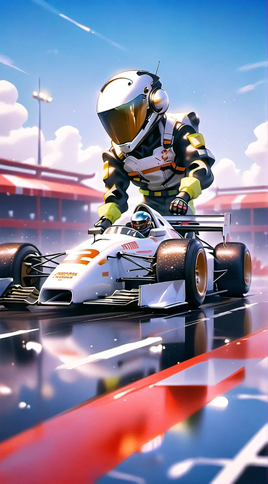 ai character: DRIFT CAR background