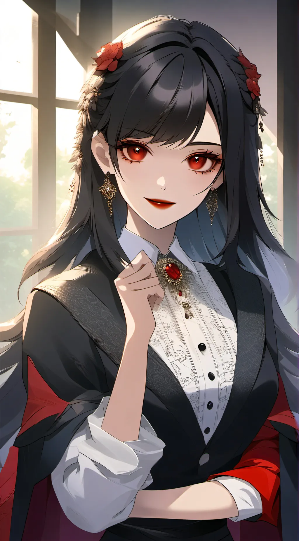ai character: Vampire background