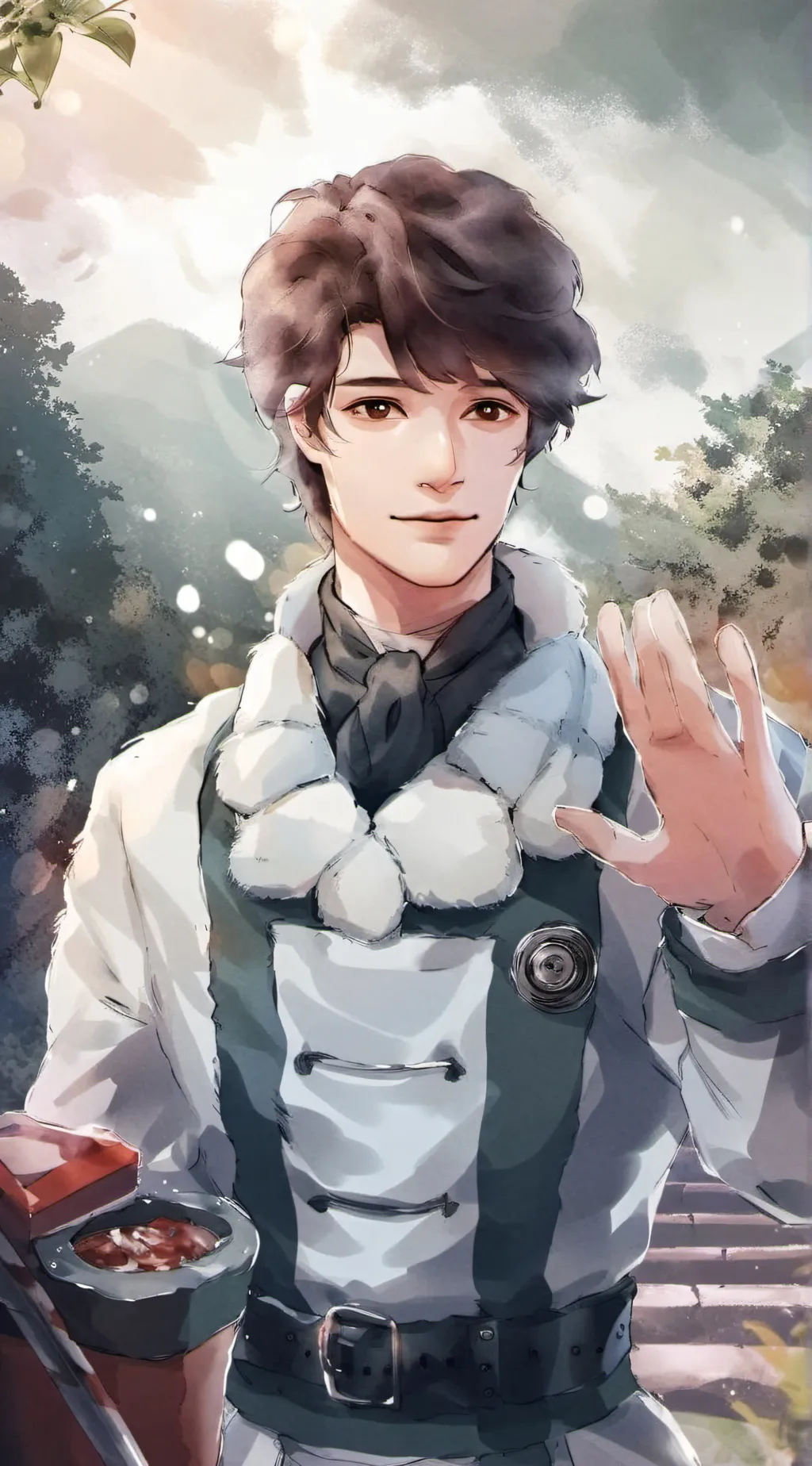 ai character: Max background