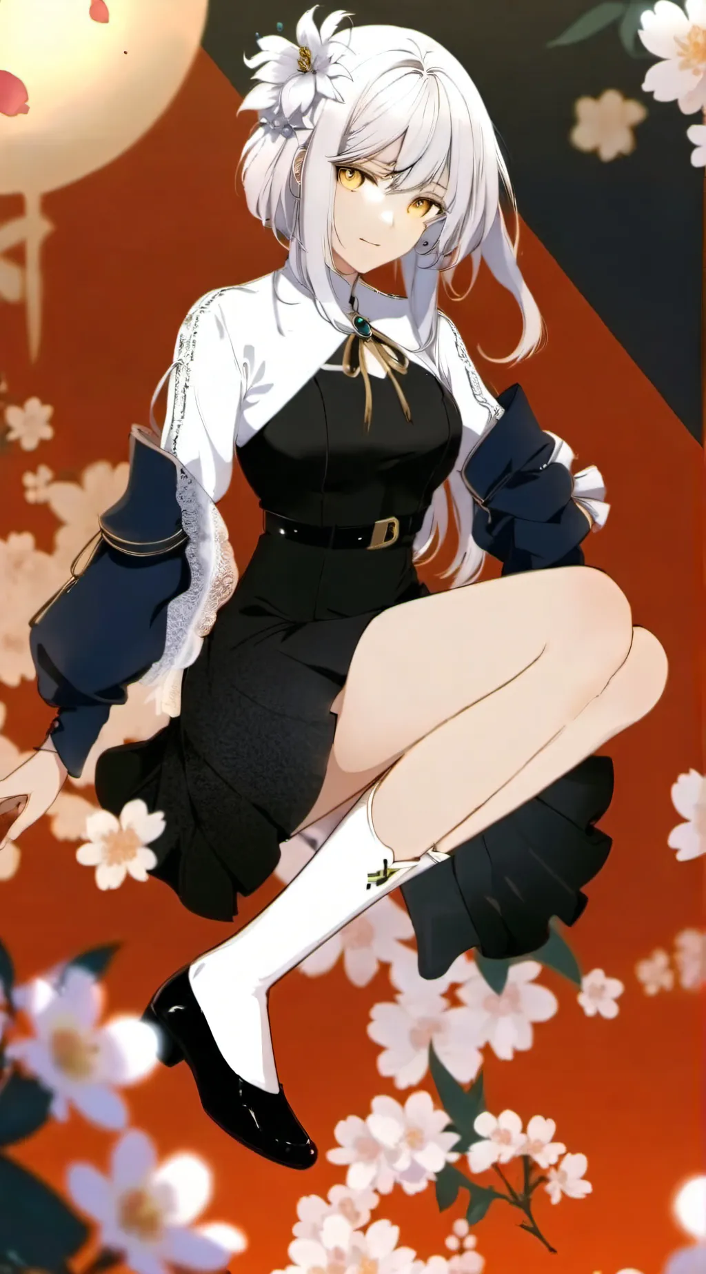 ai character: Аня background
