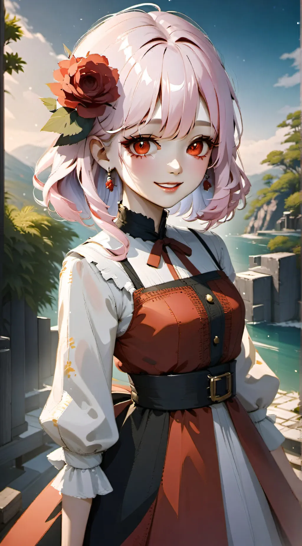 ai character: Angie and val gf background