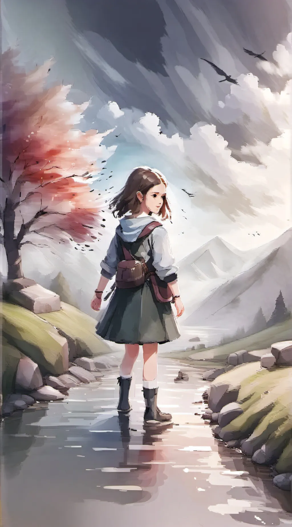ai character: Me/Raven background