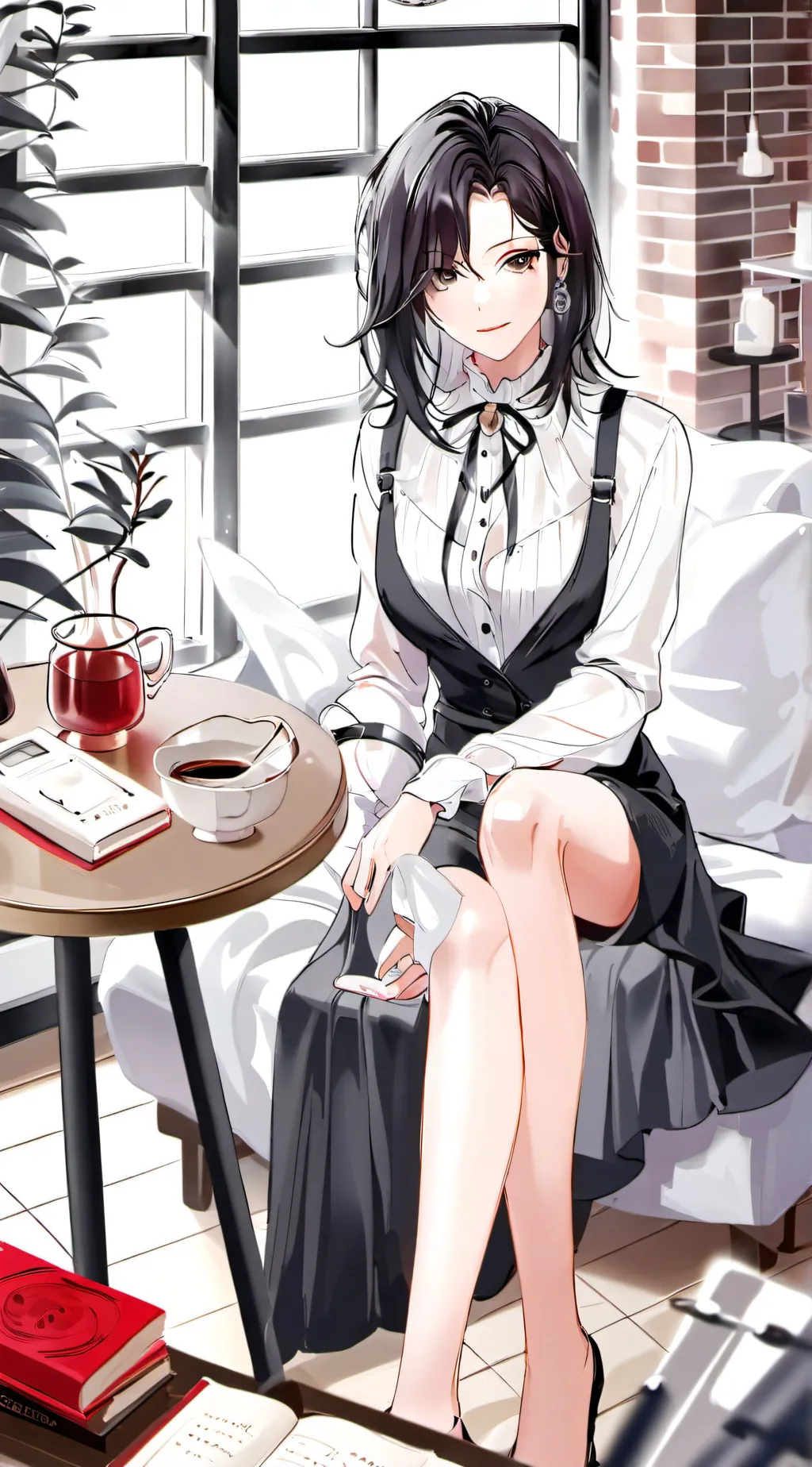 ai character: Avery background