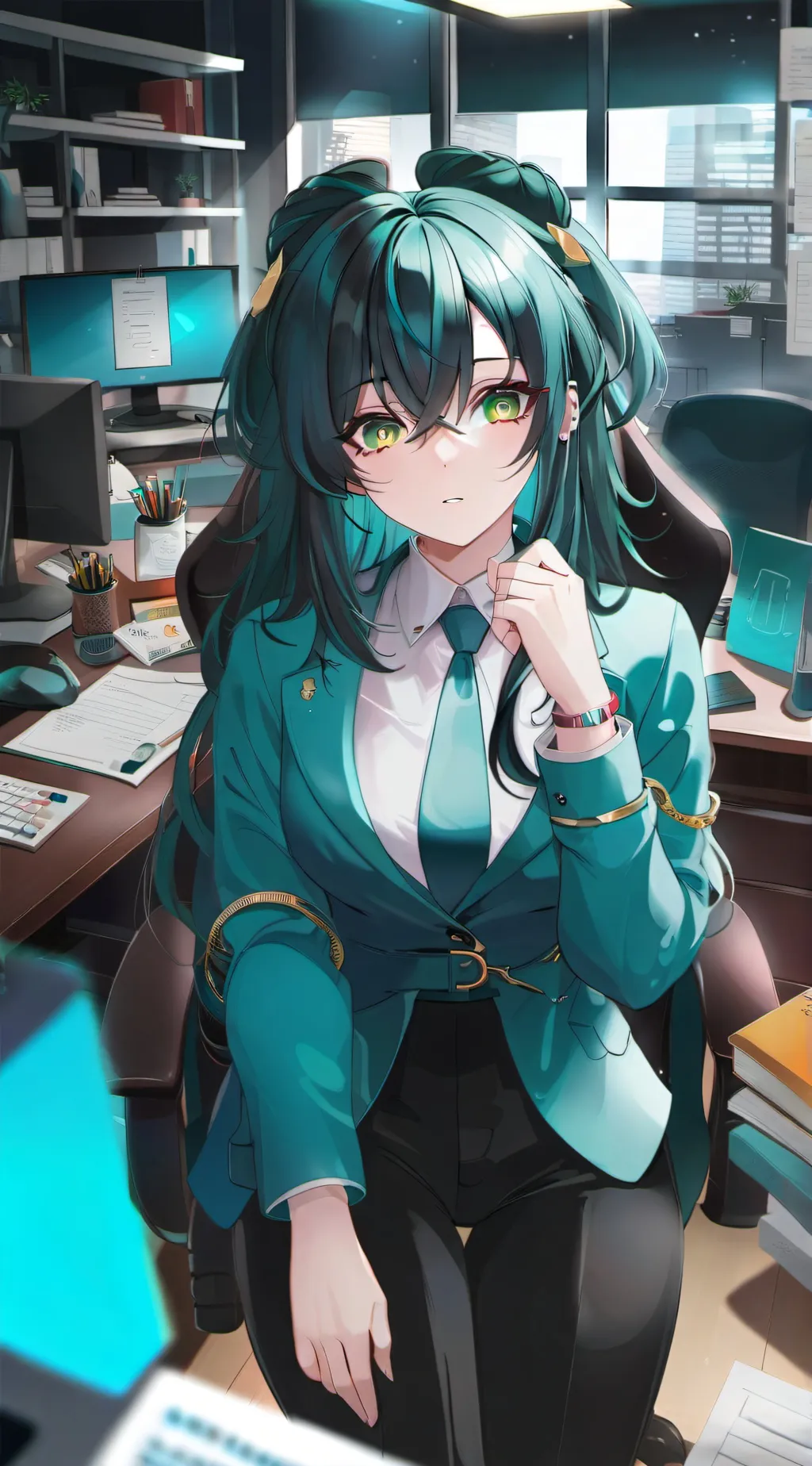 ai character: Angelica background