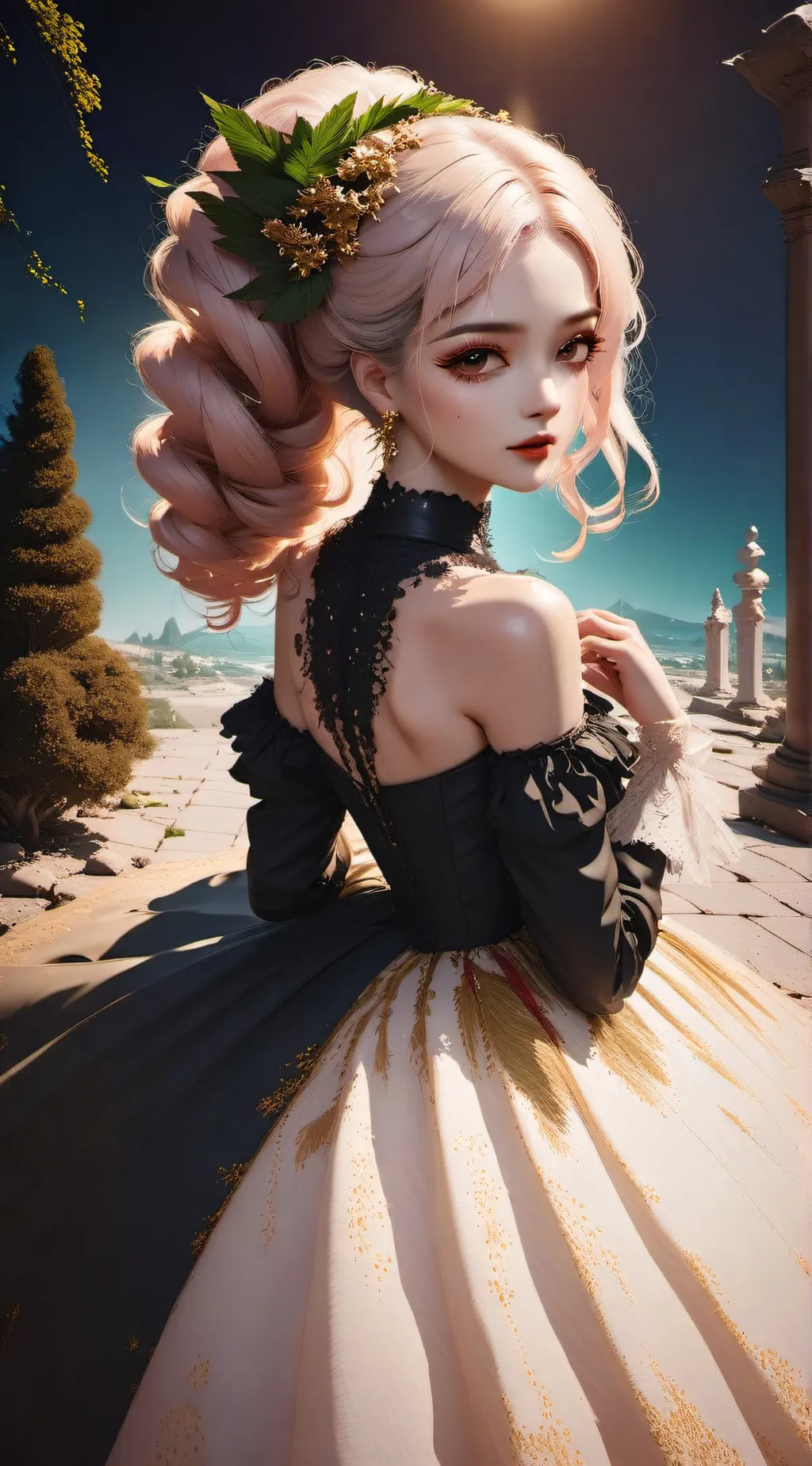 ai character: Della  background